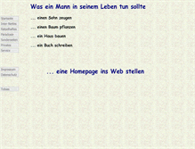 Tablet Screenshot of familie-billen.de